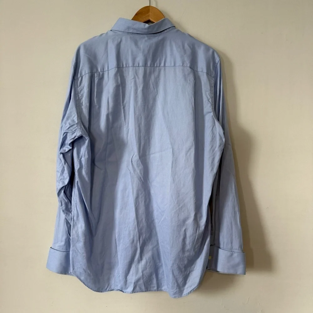 Banana Republic Egyption Cotton Button Down Dress Shirt, Size XL, 17-17.5